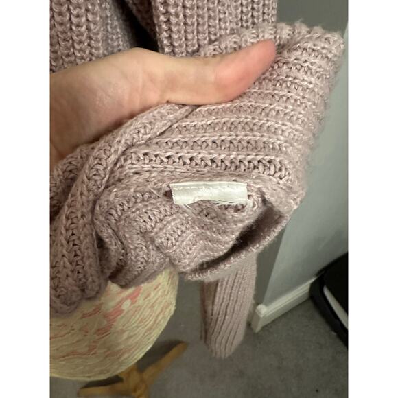 Haven Well Within Side Button Sweater Capsule Minimalist Cozy Classic Medium - Picture 5 of 6